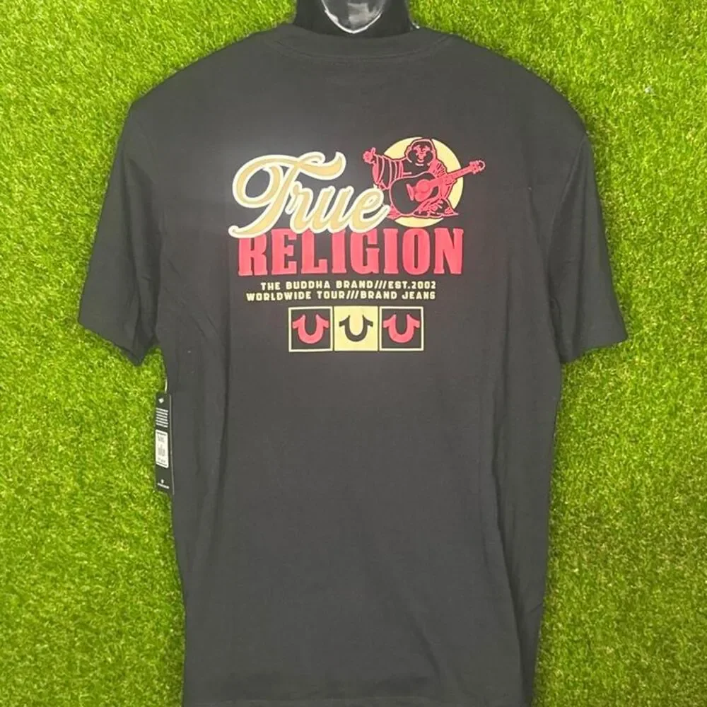 True-religion Men's Black T-shirt